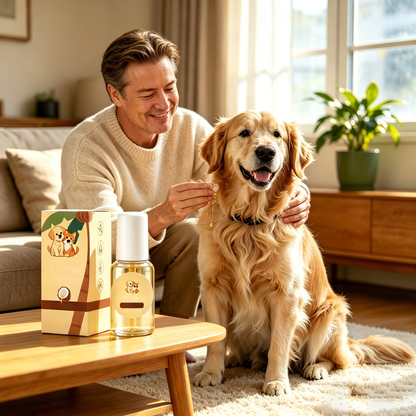 Pet Coat Care Oil – Dog & Cat Fur Conditioning Oil with Coconut Extract & Botanical Oils