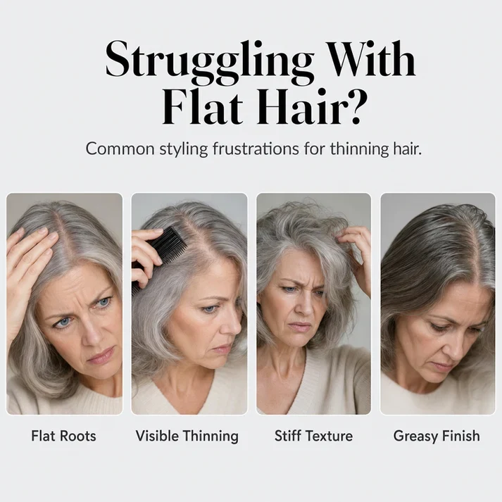 ⏳🔥LIMITED-TIME 73% OFF! ⏰Peach-Scented Volumizing & Setting Spray – Lightweight, Bouncy Hair & Long-Lasting Hold ✨