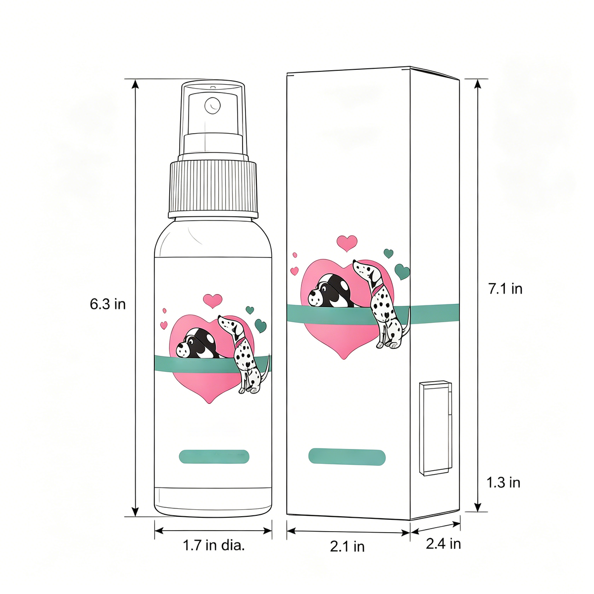 Pet Oral Spray — Fresh Breath Dental Care Spray for Dogs & Cats