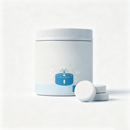 Pet Water Fountain Cleaner Tablets