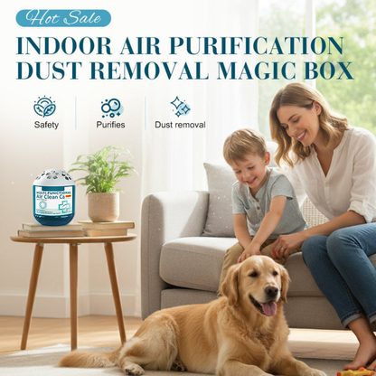 🔥2026 New Collection - Limited-Time Indoor Air Purifier & Dust Removal Box🏠Protect Your Family’s Health👵👶